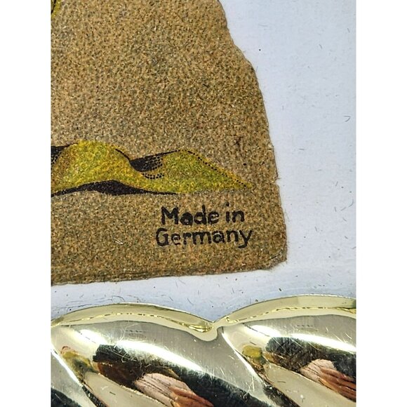 Vintage Gold-Plated Frame With German Valentines‎ Day Illustration - Picture 4 of 6